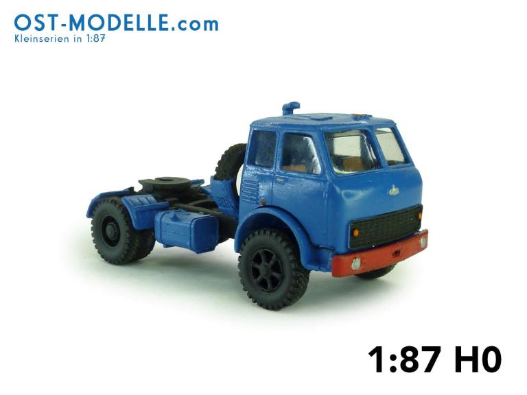 Preview: MAZ 504W(5429) Sattelzugmaschine blau rot